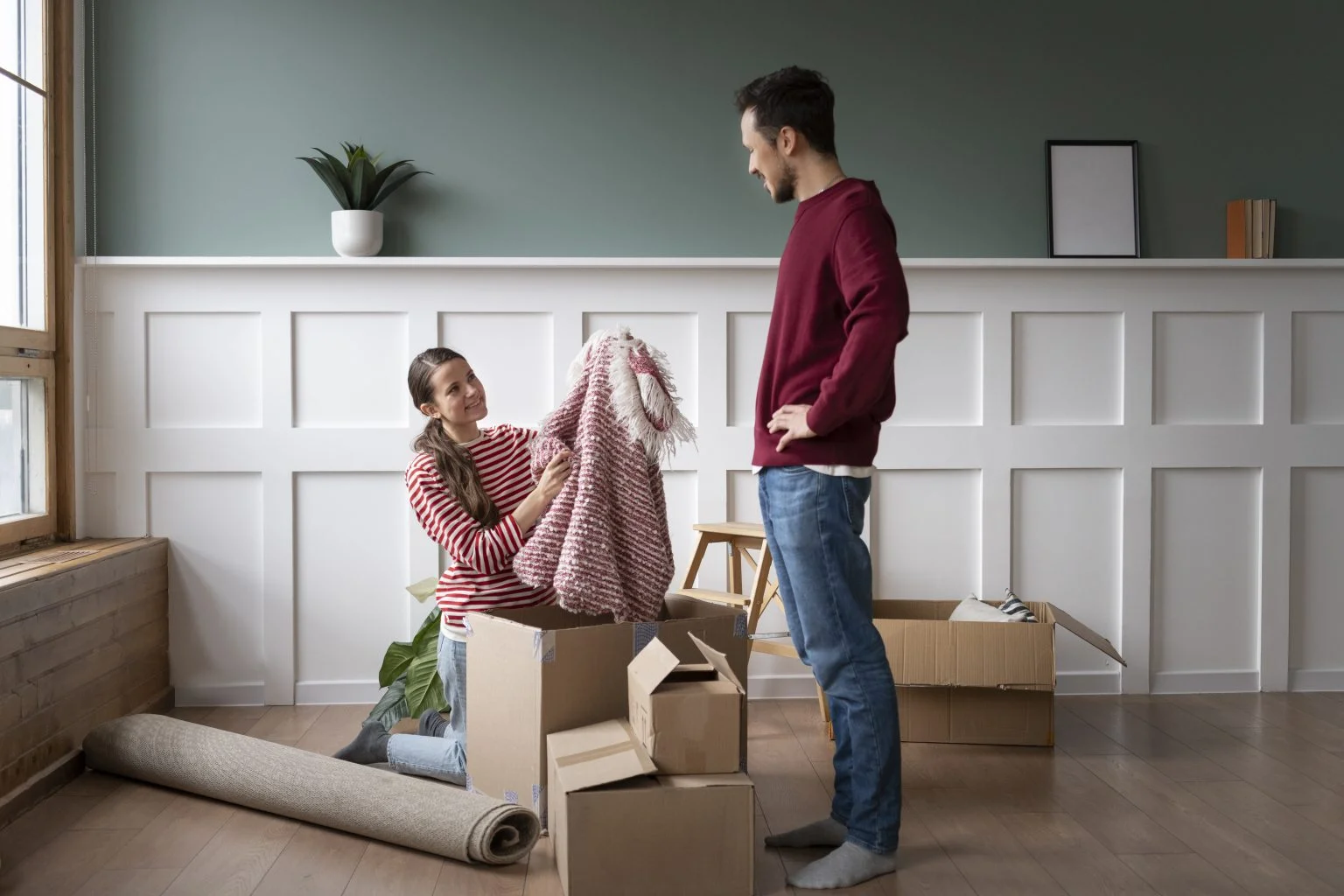Doha Movers Packers young family moving into new home 1536x1024 1